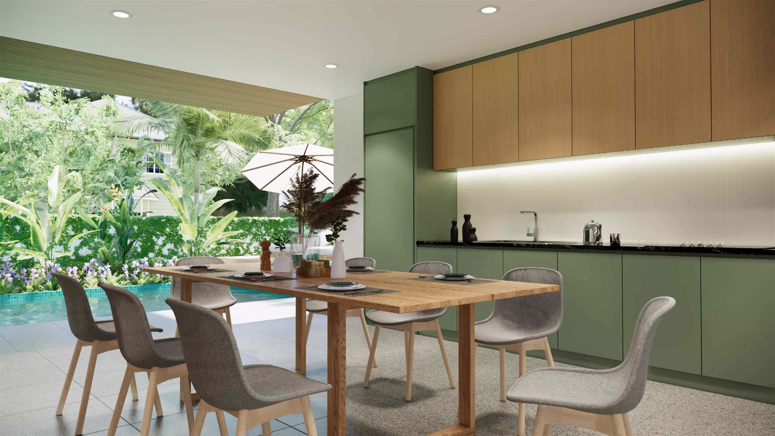Modern regional property interior